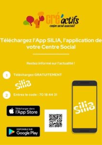 Application pour rester informé des actions de Cré'Actifs